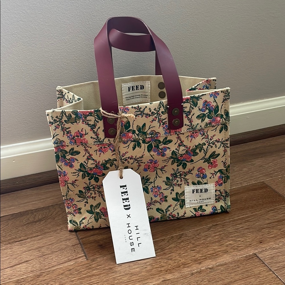 Hill House x Feed - Floral Canvas Tote